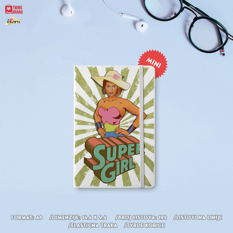 MINI Notes – Super Girl JPEG MINI Notes – Super Girl JPEG