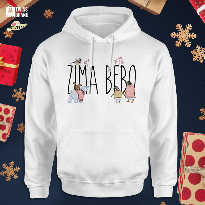 Duks beli kapuljaca – Zima bebo JPEG