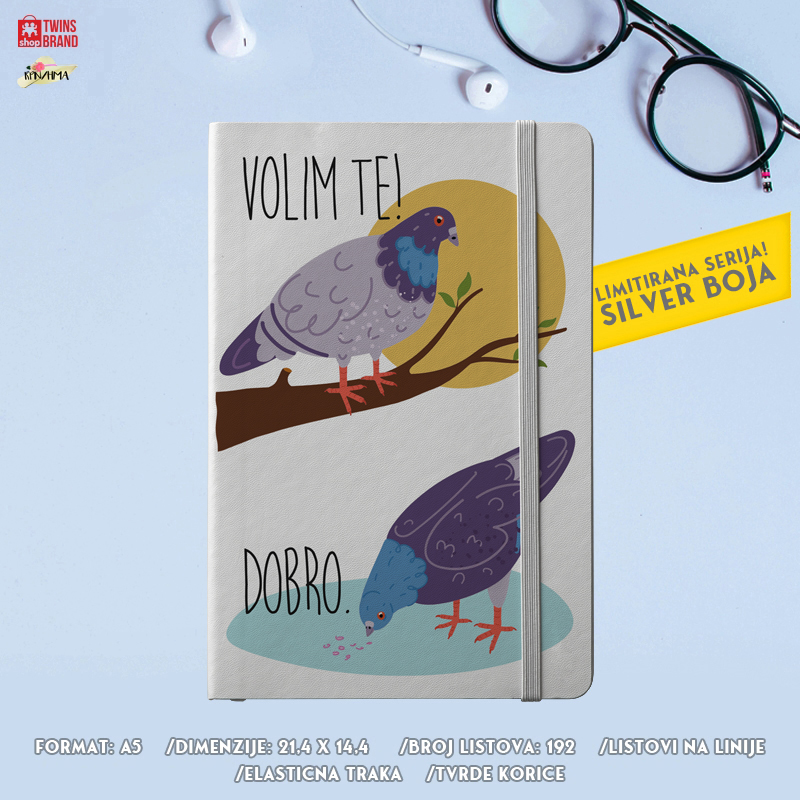Silver notes – Volim te – Dobro JPEG